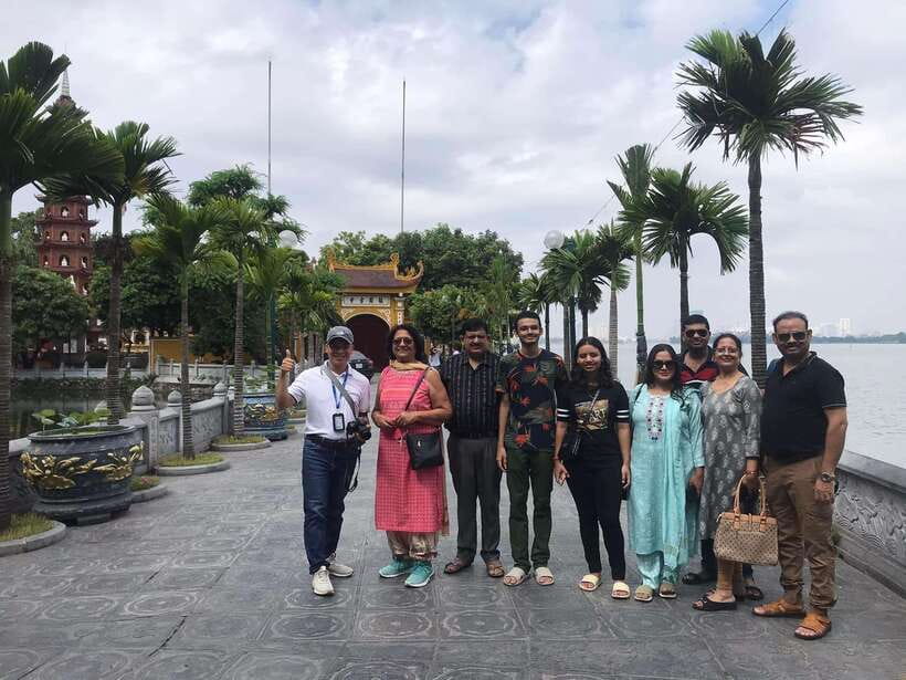 Hanoi City Tour Full Day With Lunch - Tran Quoc Pagoda on Golden Fish Island: quiet views and a long past