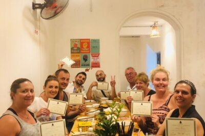Hanoi Cooking Class Learning 5 Dishes including Banh Xeo - Cooking Five Dishes: From Banh Xeo to Egg Coffee