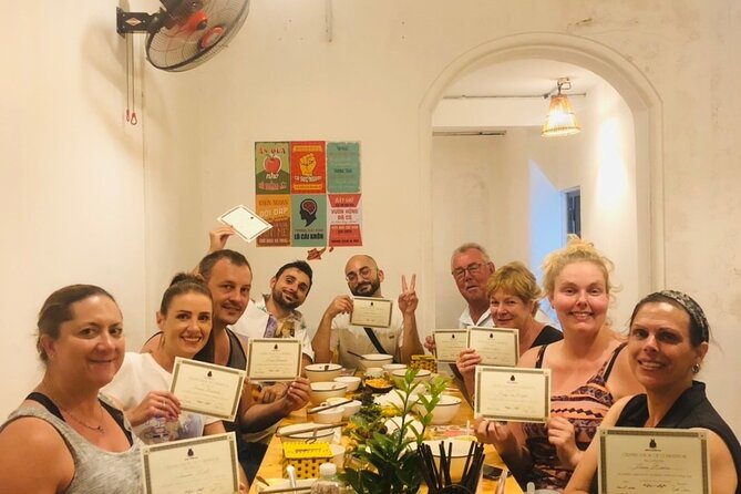 Hanoi Cooking Class Learning 5 Dishes including Banh Xeo - Cooking Five Dishes: From Banh Xeo to Egg Coffee