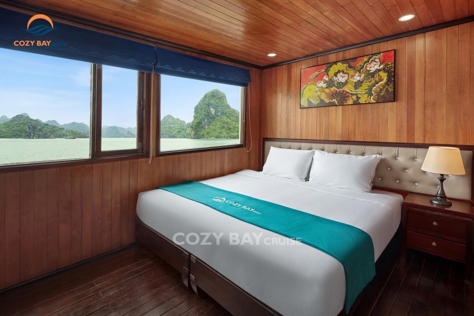 Hanoi: Cozy Halong Bay Overnight Cruise with Meals - Cabins, A/C, and onboard comfort: what to expect in real terms