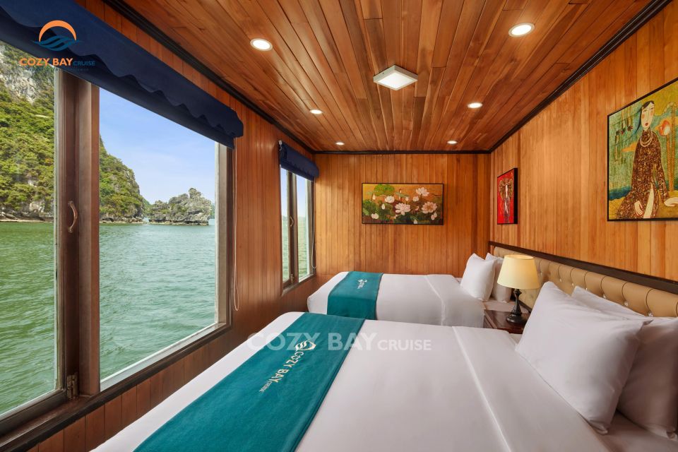 Hanoi: Cozy Halong Bay Overnight Cruise with Meals - Food on board: Vietnamese meals that feel included, not optional
