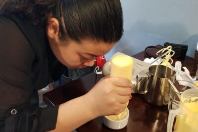 Hanoi daily egg coffee making course with local guide - The first part: ingredient prep and what those ingredients mean