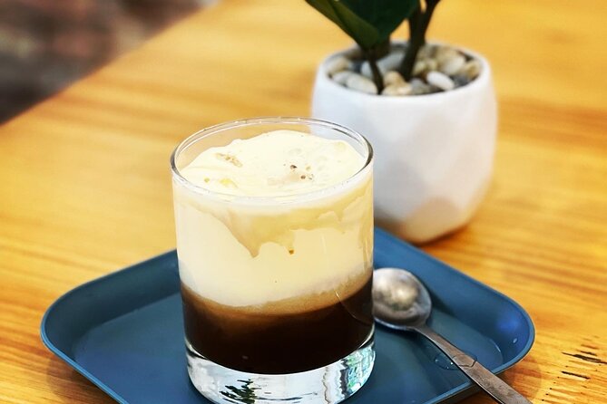 Hanoi Egg Coffee & Coconut Coffee Making Class with Free Banh Mi - What’s Included: Banh Mi or Spring Roll Plus Hot Beverages