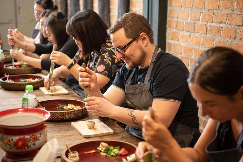 Hanoi Food Adventure: Vietnamese Market Tour & Cooking Class - The four-dish cooking lesson: what you’ll actually practice