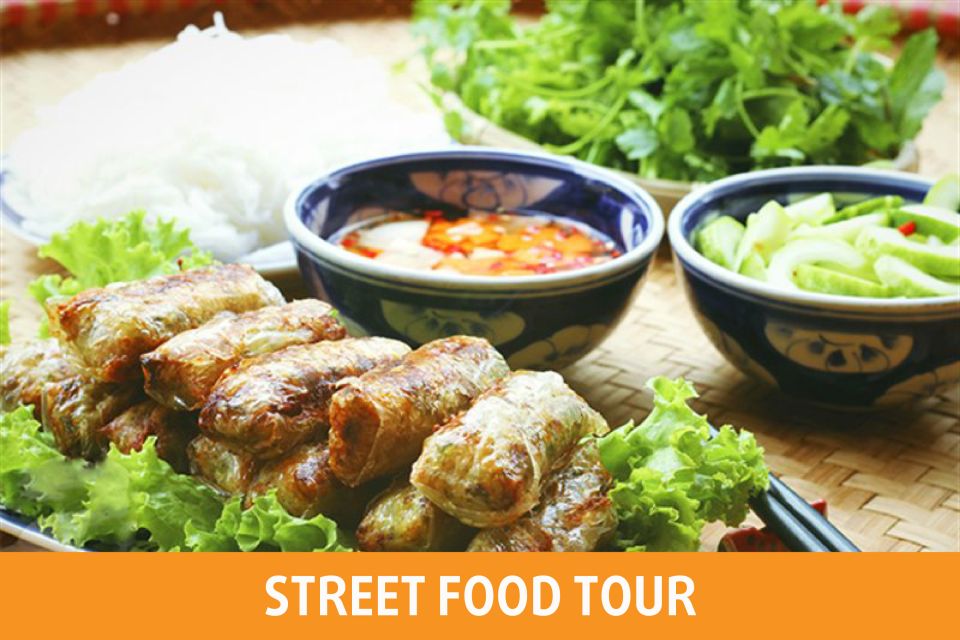 Hanoi: Food and Sightseeing Motorbike Tour with 7 Tastings - Nem nướng and the mango jelly payoff: savory sauce first, sweet finish after