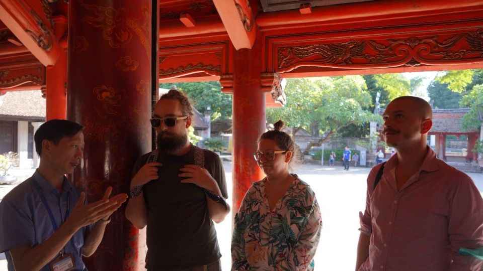 Hanoi: Full-Day City Tour with Lunch and Optional Extras - Temple of Literature: a one-hour stop that gives you a shortcut to understanding Vietnam