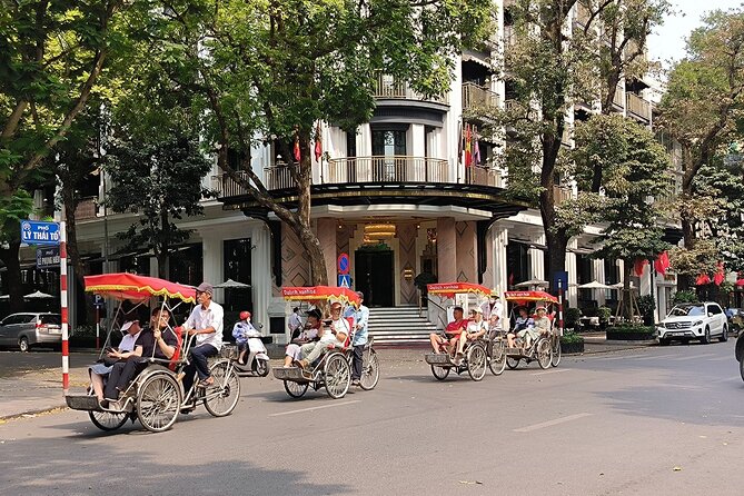 Hanoi Full-Day on Monday/Friday small group max 8 pax. - Old Quarter by cyclo: a quick way to get oriented