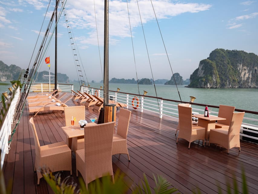 Hanoi: Ha Long & Bai Tu Long Bay 1 or 2-Day Cruise - Food, drinks, and what’s included onboard