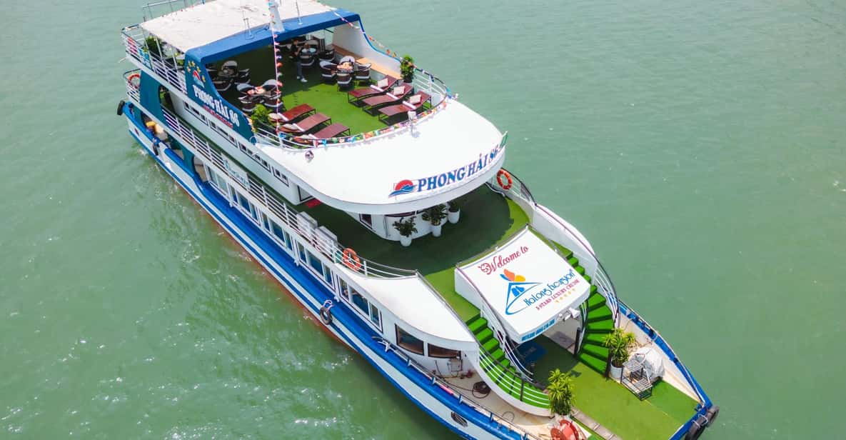 Hanoi: Ha Long Bay Day Cruise by Ha Long Excursion Deluxe - Ti Top Island: beach time plus an optional workout for views
