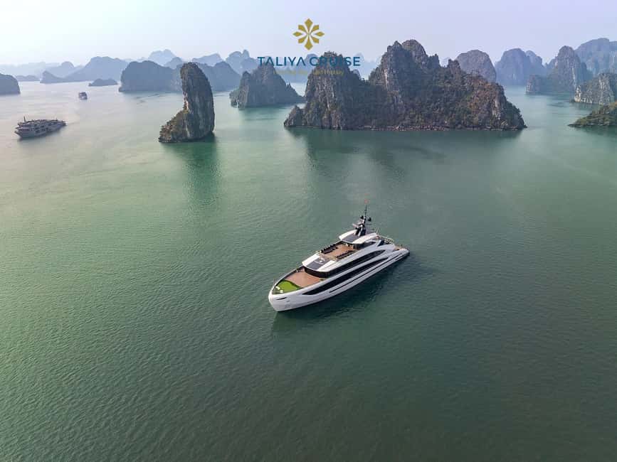 Hanoi: Ha Long Bay/Lan Ha Bay Taliya Day Cruise - Sunset party on the sundeck: when Halong Bay turns theatrical