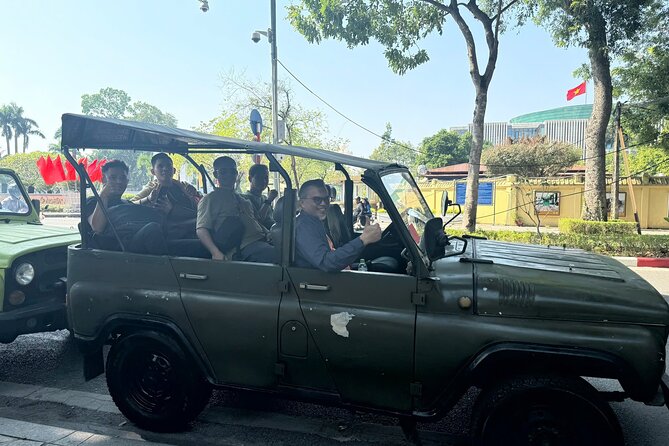 Hanoi Half Day City by Legendary Russian Jeep - French-Influenced Architecture and Big-Name Landmarks