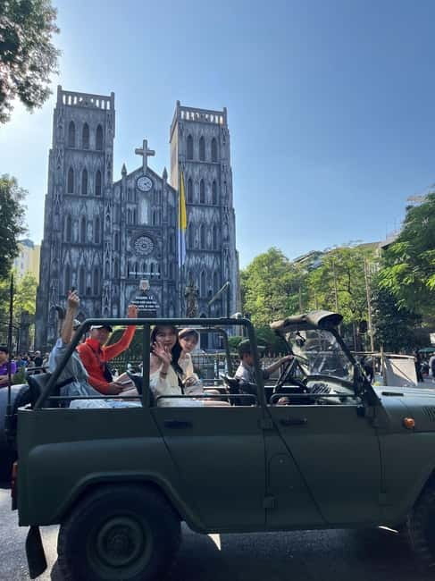 Hanoi: Half‑Day Jeep City Tour, Landmarks & Local Food - Ho Chi Minh Mausoleum and the big landmarks on a smoother route