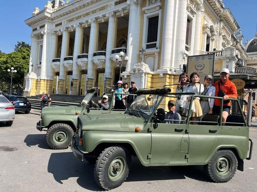 Hanoi: Half‑Day Jeep City Tour, Landmarks & Local Food - Train Street, West Lake, and the French Quarter vibe from the road