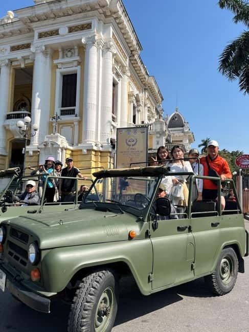 Hanoi: Half‑Day Jeep City Tour, Landmarks & Local Food - Food stop: a real Vietnamese meal plus egg coffee in Hanoi style