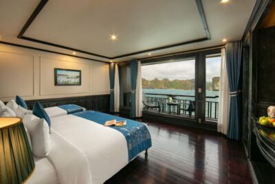 Hanoi: Halong Bay 2-Day 5-Star Balcony Cruise & Bathtub - Your 5-Star Balcony Cabin: Bathtub, Air-Conditioning, and Bay Views