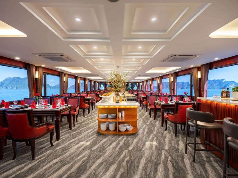 Hanoi: Halong Bay Full-Day Tour with 5-star Diamond Cruise - Cruise comfort: where the day gets easy