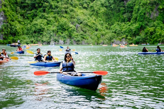 Hanoi: Halong Bay Luxury Option – Titop, Surprise Cave, Kayak - Hanoi to Halong Bay Day Cruise: What This $69 Option Really Includes
