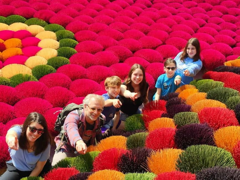 Hanoi: Incense Village, Ninh Binh Hoa Lu, Trang An, Mua Cave - Cycling Through Rice Paddies and Village Life