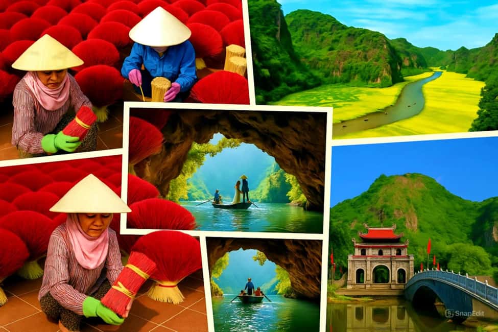 Hanoi: Incense Village, Ninh Binh, Tam Coc, & Hoa Lu Tour - From Hanoi at 7:15 to 18:30: timing, transport, and how the day feels