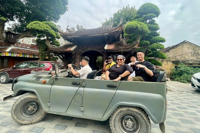 Hanoi Jeep Countryside Red River, Villages - See Rice Paddies - Co Loa Citadel: ancient capital ideas + real stops along the way