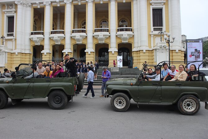 Hanoi Jeep Food Tours Led By Women - Stop 2 on Duờng Tau: Bun Cha in a Family-Run Setting