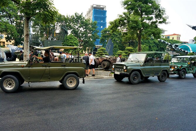 Hanoi Jeep Tours Led By Women: City & Countryside Half Day Combo - Huu Tiep Lake and the downed B-52: war history you can actually see