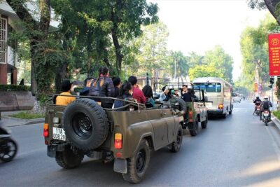 Hanoi Jeep Tours Led By Women: City & Red River Half Day - Long Bien Bridge: the first taste of motion and scale