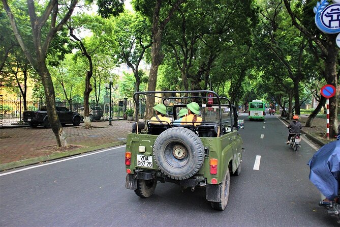 Hanoi Jeep Tours Led By Women: Hanoi City Jeep Tours Half Day - Ba Dinh Square pass-by and the government-era context