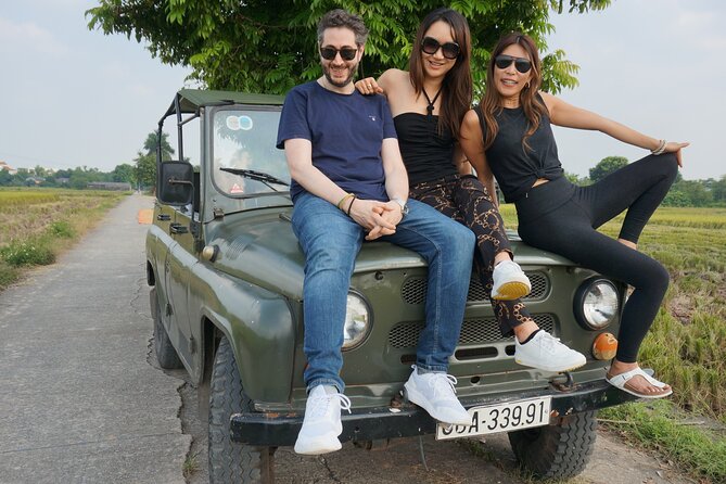 Hanoi Jeep Tours Led By Women: Hanoi Countryside By Legend Jeep - First real taste of the countryside: bonsai garden and an 800-year-old village feel