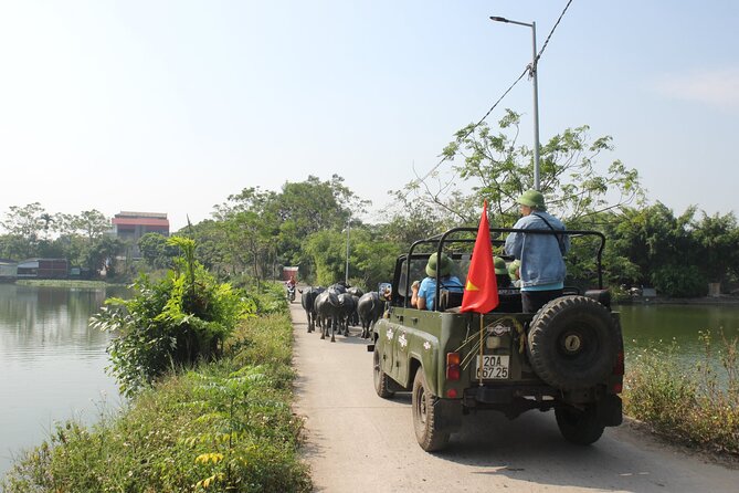 Hanoi Jeep Tours Led By Women: Hanoi Countryside Half Day - Bicycle time plus open-air riding: comfort and hearing tips