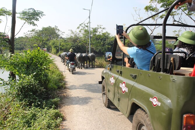 Hanoi Jeep Tours Led By Women: Hanoi Countryside Half Day - Hồ Trúc Bạch to Hoi Phu: a craft stop you can picture