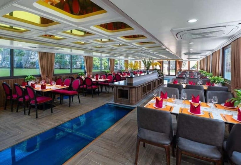 Hanoi: Lan Ha Bay & Cat Ba Island Day Trip on Luxury Cruise - Swimming, kayaking, and the boat slide in Lan Ha Bay