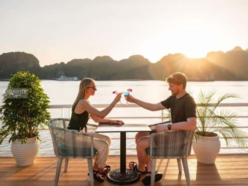 Hanoi: Lan Ha Bay & Cat Ba Island Day Trip on Luxury Cruise - Morning transfer to Beo Harbour and the calm before the bay
