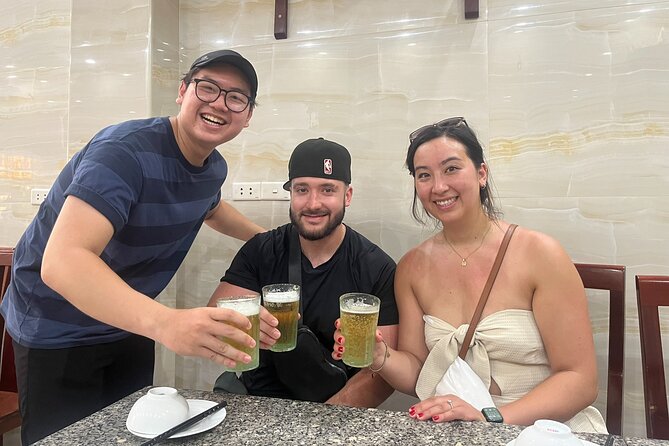 Hanoi Local Fresh Beer and Culinary Tour with Train Street Visit - Stop 3: Hang Ga for Dried Pho and Truc Bach Beer