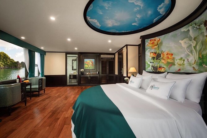 Hanoi: Luxury 3-Day Ninh Binh Trip and Halong 5-Star Cruises - Ha Long Bay day onboard: kayaking, bamboo boat moments, and evening energy