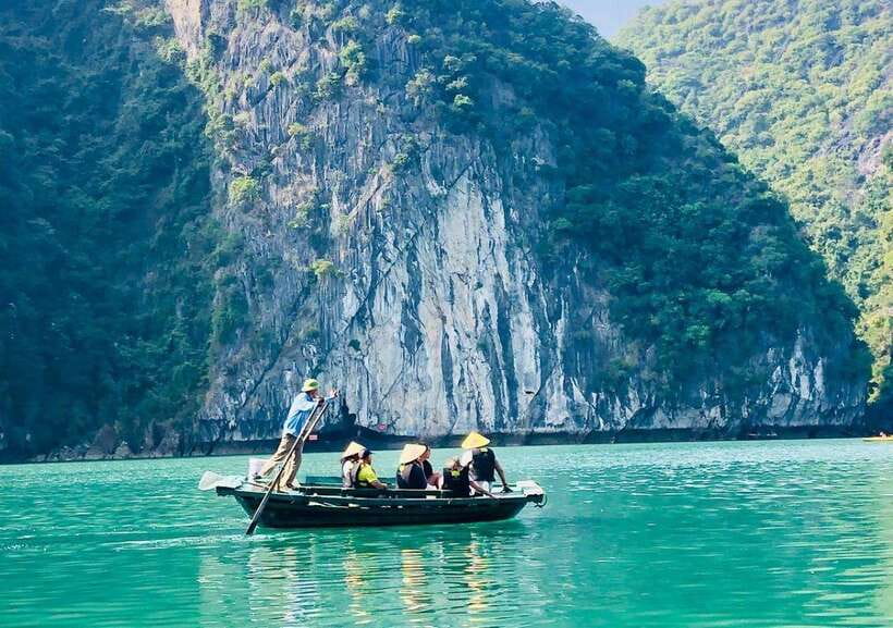 Hanoi: Luxury Lan Ha Bay Jade Sails Cruise with Buffet Lunch - Ao Ech kayaking and swimming: where you’ll remember the day