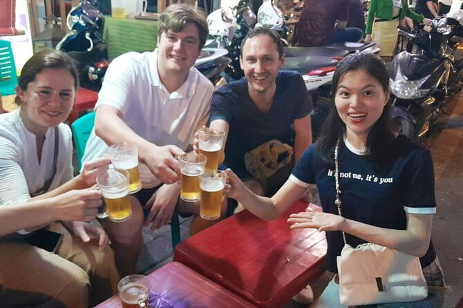 Hanoi Michelin Star Food Tour Via Jeep, Vespa or Motorbike - Train Street Coffee: The Moment You Can’t Fake
