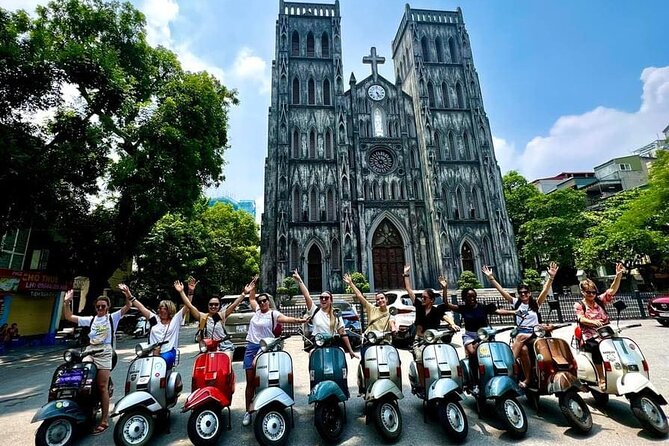 HANOI MUST SEE SITES Vespa Tour - A 2.5-Hour Hanoi Highlights Ride on a Vintage Vespa