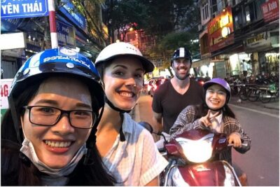 Hanoi Nightlife Food Tour By Motorbikes - Long Bien Bridge Area: Landmark Photos Without Waiting All Night