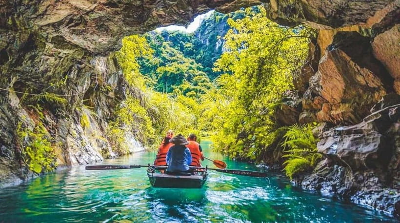 Hanoi: Ninh Binh Tour Hoa Lu, Trang An & Mua Cave & Van Long - Van Long Nature Reserve at golden hour: lotus water and langur chances