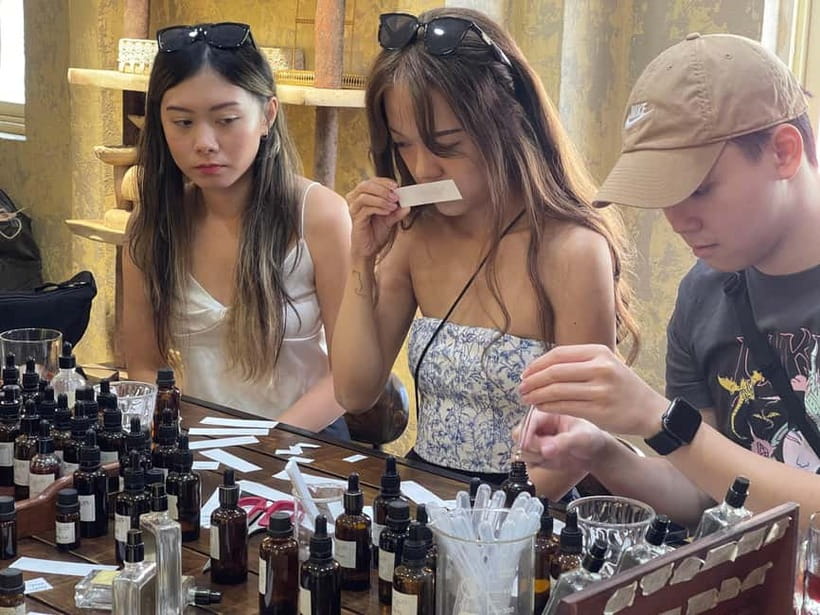 Hanoi Perfume Workshop - Crafting Your Perfect Scent - Small group, bilingual support, and real coaching from An and Lin