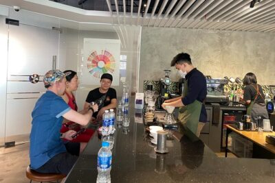 Hanoi Secret Coffee tour - Meeting at St. Joseph Cathedral and how the walk sets the tone