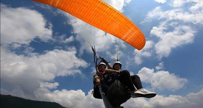 Hanoi Sky Tour: Paragliding - Landing zone choices: launch-side or closer to the end