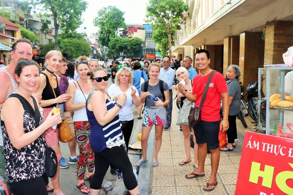 Hanoi: Street Food Experience with 5 Food Stops - Hoan Kiem Lake at night: egg coffee and a secret-feeling finish