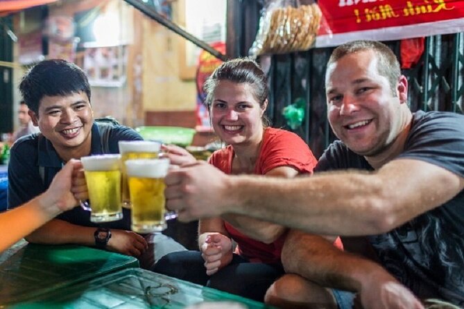 Hanoi Street Food Tour - Best Price - The tasting plan: egg coffee, pho-style comfort, spring rolls, and crispy seafood pancakes