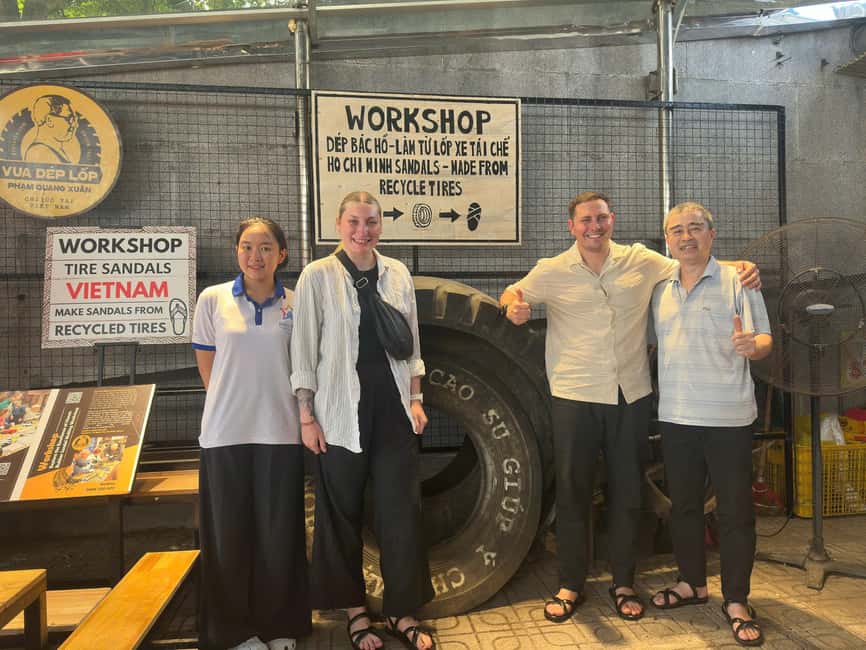 Hanoi: Tire Sandal Workshop with Crafting Experience - Tire Sandal King’s Workshop: where the story starts on Ngoc Ha Street