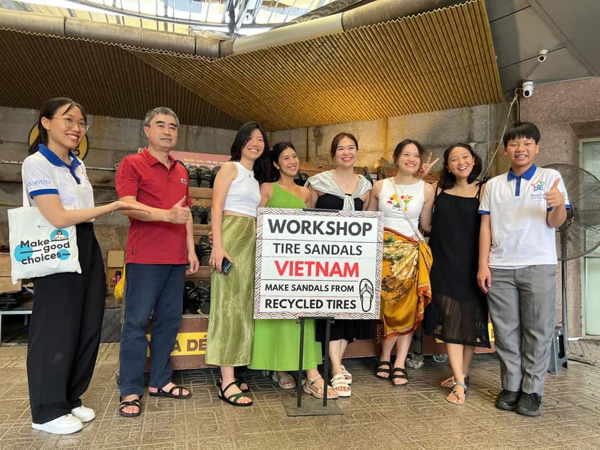 Hanoi: Tire Sandal Workshop with Crafting Experience - What’s included, and why it matters once you’re there