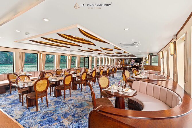 Hanoi to Ha Long Symphony Cruise with Limousine and Local Lunch - A Modern 2024 Cruise Ship in Ha Long Bay