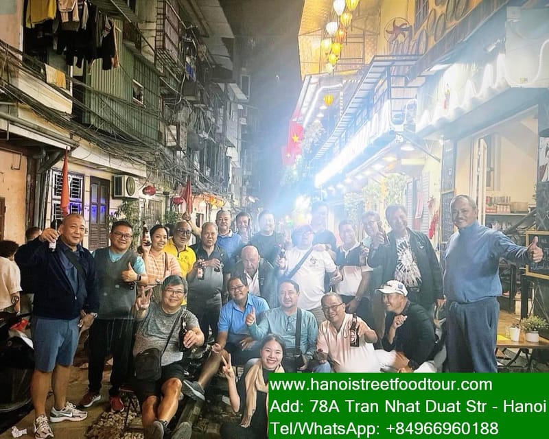 Hanoi Train Street +Best Street Food eating in old quarter - Key Points You Should Know Before You Go