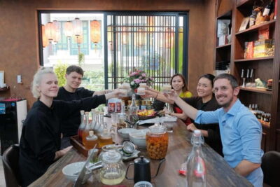 Hanoi Ultimate Coffee Workshop: Make, Learn & Taste - Finding the meeting point: Alley 75 and the yellow sign